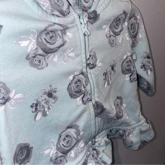 5/$15 George Blue Baby Sweater and Gray Floral - Picture 2 of 7